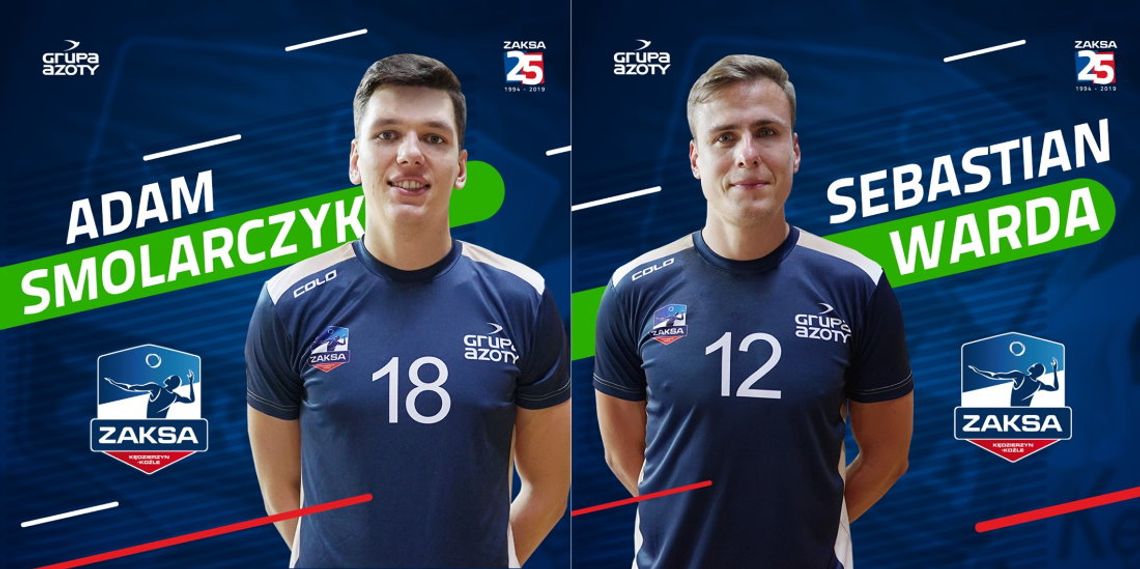 Podwójny transfer Zaksy. Adam Smolarczyk i Sebastian Warda dołączyli do zespołu mistrzów Polski