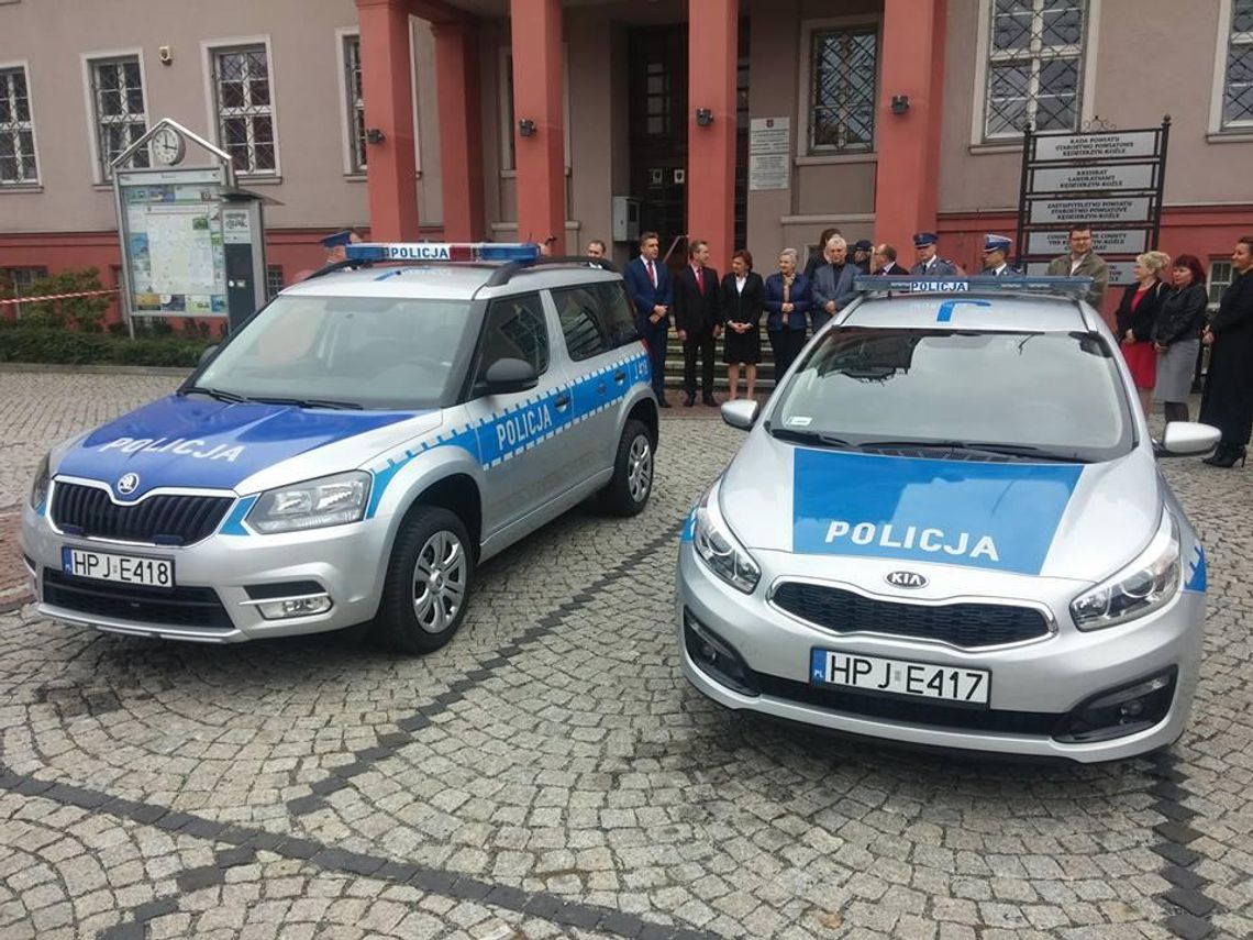 Policja ma nowe radiowozy. Terenowa skoda i kia wchodzą do służby. ZDJĘCIA