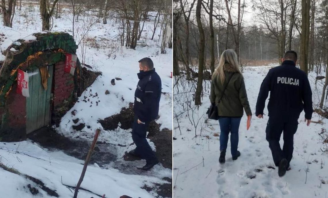 Policjanci i streetworkerzy kontrolują miejsca koczowania bezdomnych w Kędzierzynie-Koźlu