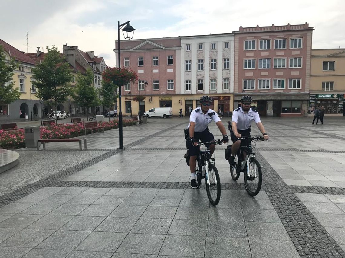 Policjanci na jednośladach wyjechali na ulice Kędzierzyna-Koźla. Rozpoczął się sezon na patrole rowerowe