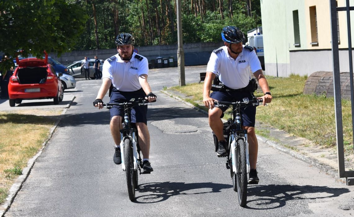 Policjanci na rowerach ruszyli w miasto. Dotrą tam, gdzie nie zdoła wjechać radiowóz