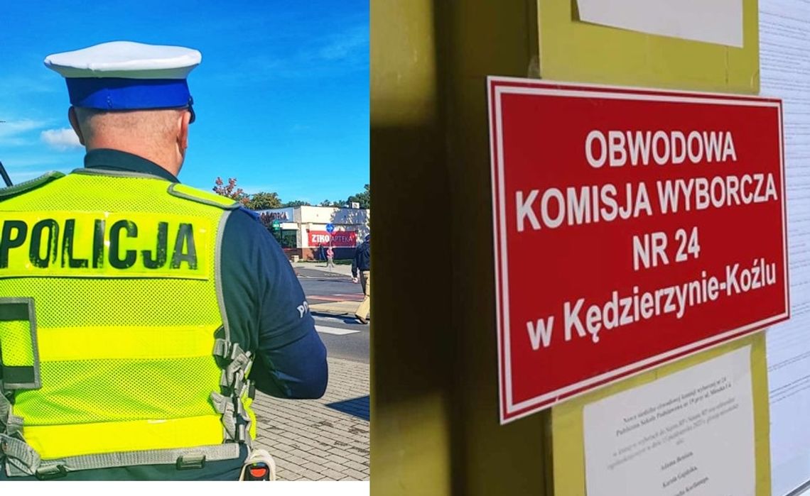 Policjanci podsumowali okres wyborczy w Kędzierzynie-Koźlu. Odnotowano dwa incydenty