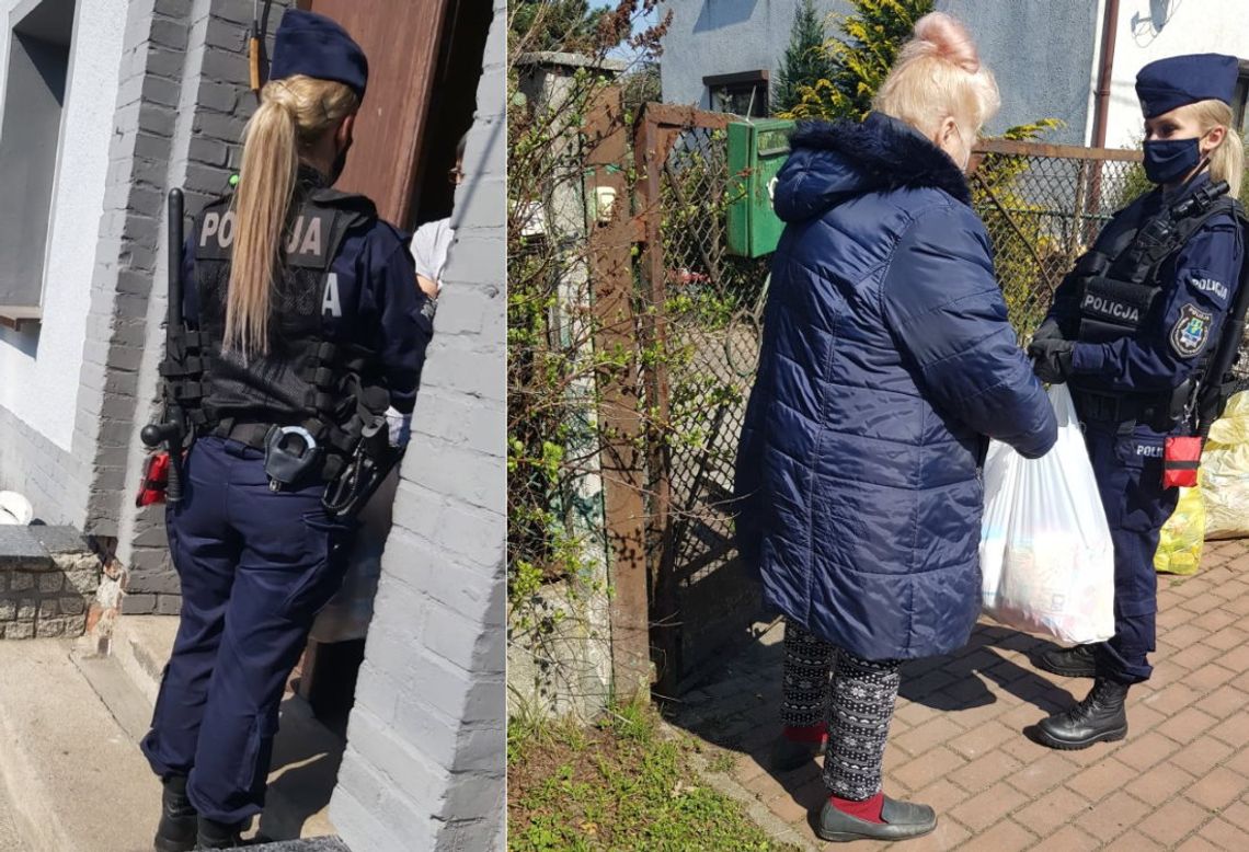 Policjanci z Kędzierzyna-Koźla przygotowali paczki dla seniorów w trudnej sytuacji życiowej