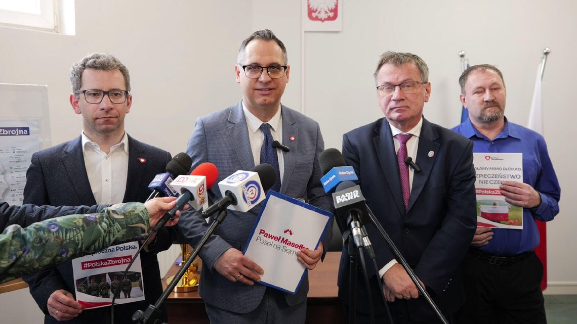 Politycy KO w Kędzierzynie-Koźlu o wecie prezydenta. „Nie ma czasu czekać z dozbrajaniem Polski”