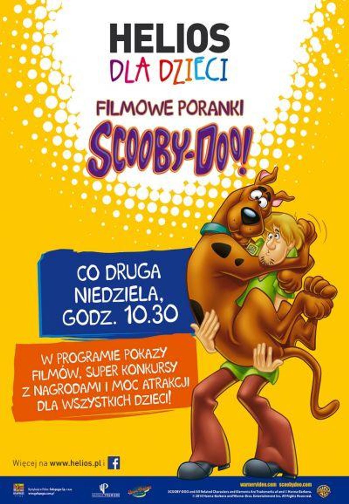 Poranek filmowy Scooby-Doo w kinie Helios