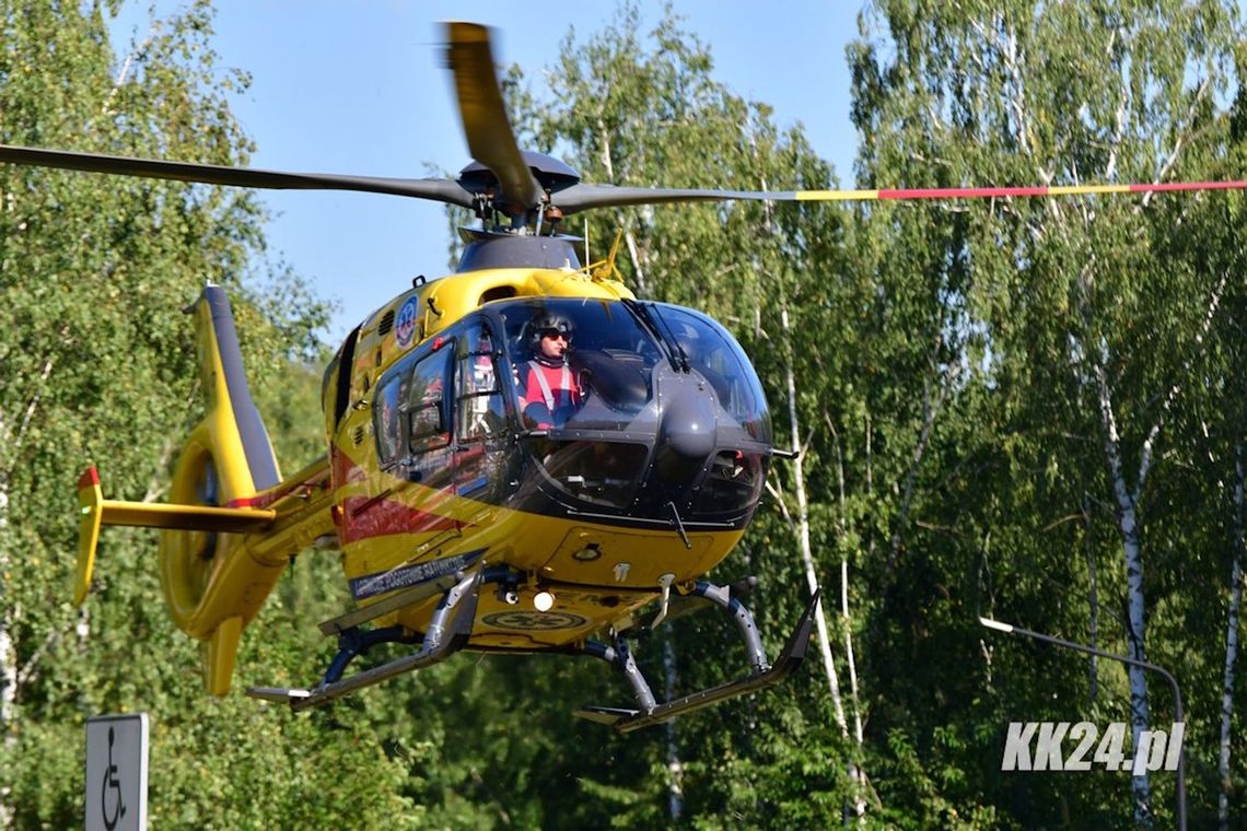 Poranny dramat w Kędzierzynie-Koźlu. Mężczyzna ranny po wypadku na hulajnodze elektrycznej