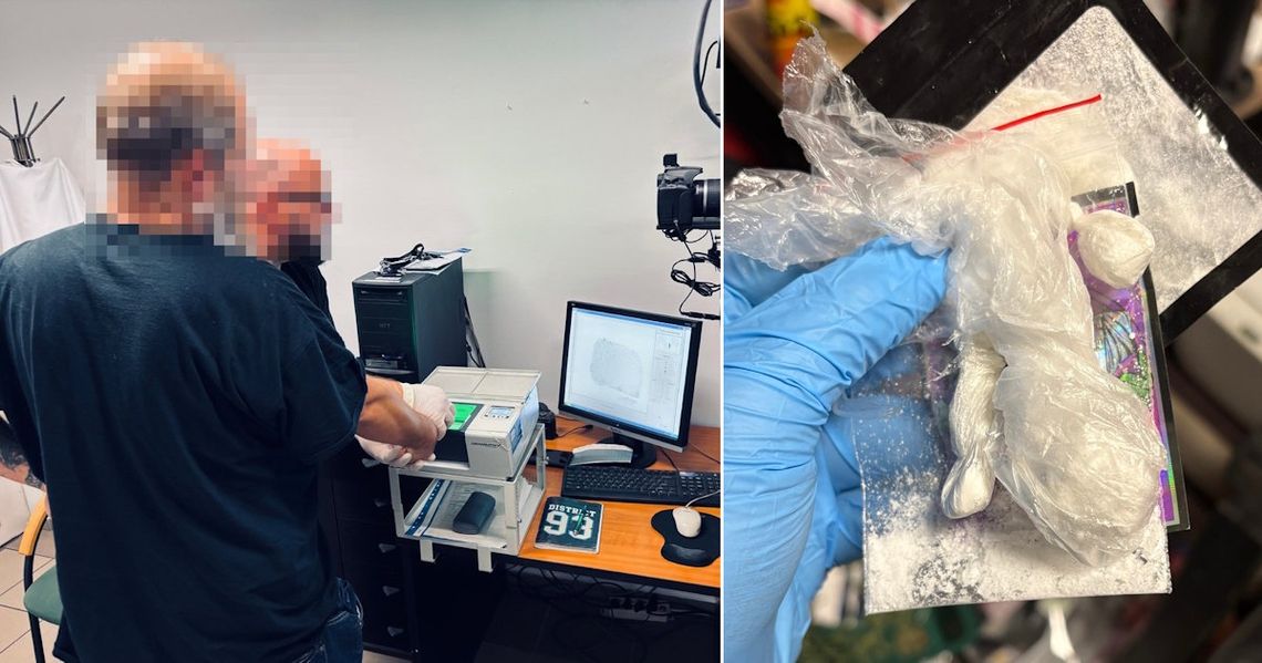 Poszukiwany 38-latek zatrzymany na ulicy. Przy sobie i w mieszkaniu miał ponad 700 porcji narkotyków