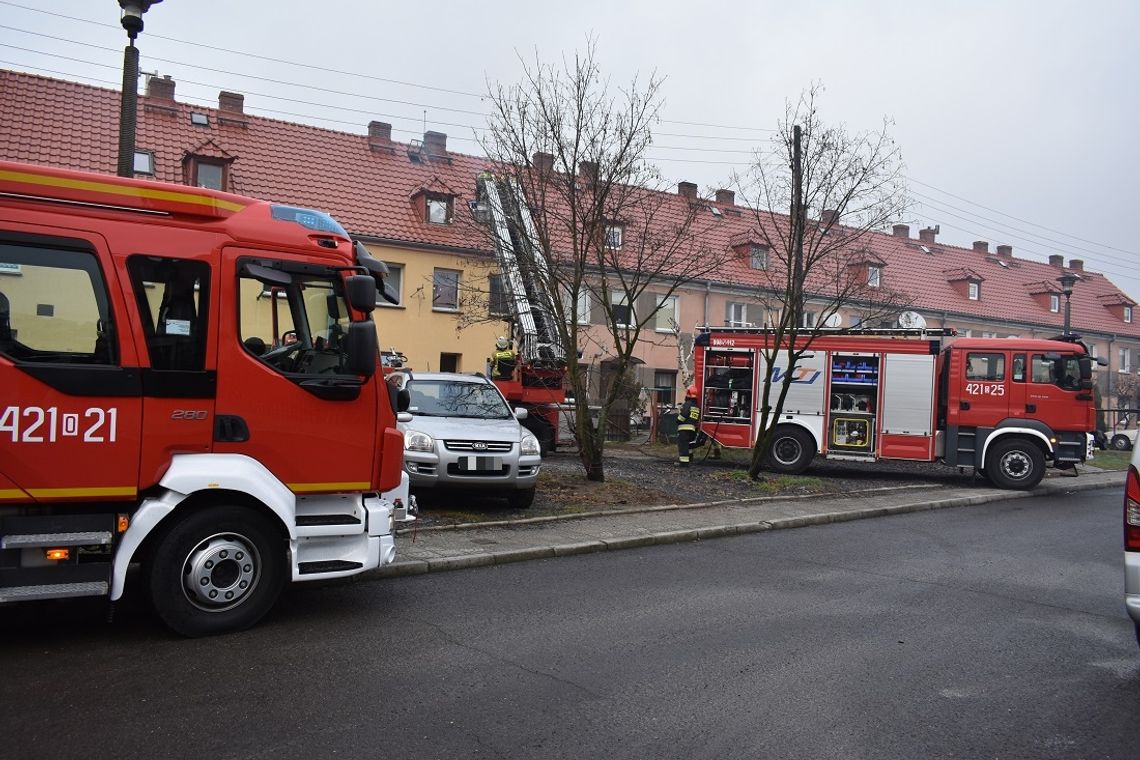 Pożar przewodu kominowego. Strażacy interweniowali na Pogorzelcu