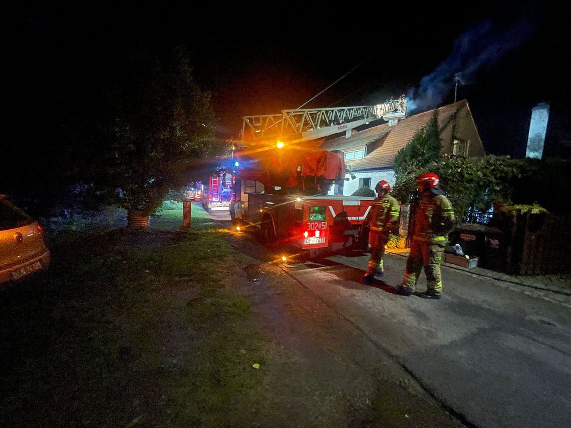 Pożar sadzy w kominie. Strażacy apelują o regularne czyszczenie przewodów kominowych