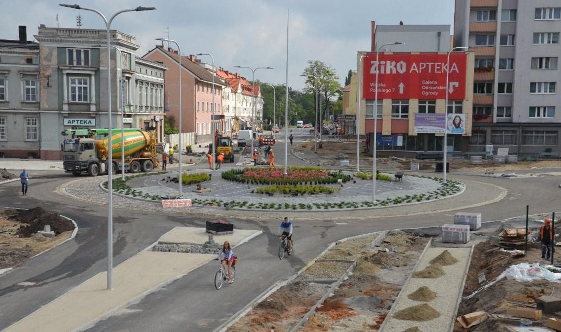 Przebudowa centrum Kędzierzyna-Koźla na ostatniej prostej. ZDJĘCIA z placu budowy