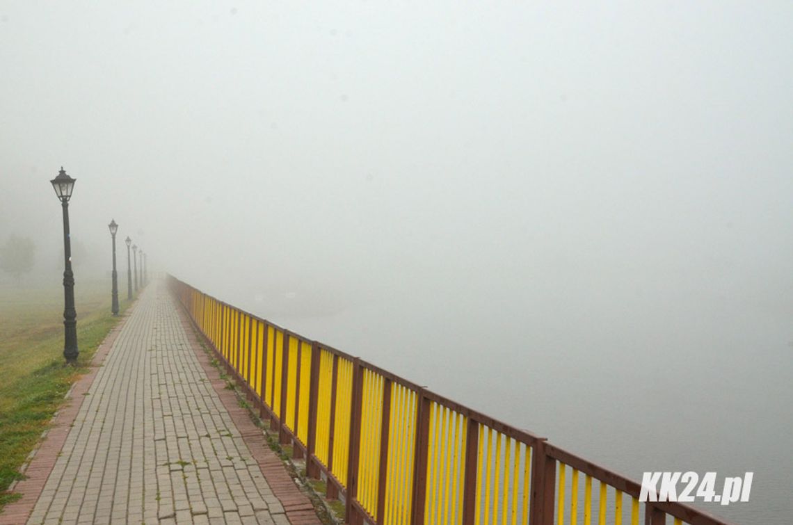 Przed nami mglista noc i poranek. Ostrzeżenie meteorologiczne dla powiatu