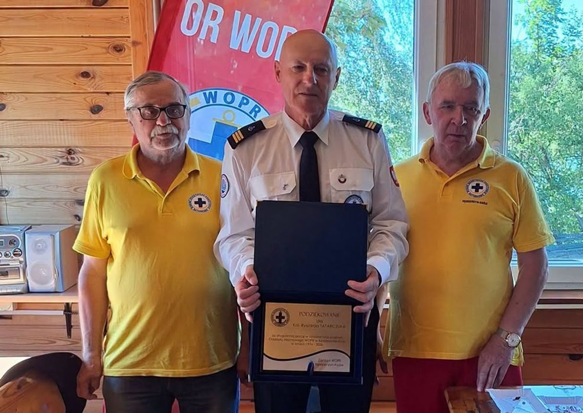 Przez ponad 50 lat czuwał nad naszym bezpieczeństwem. Ratownik legenda przeszedł na emeryturę Przez ponad 50 lat czuwał nad naszym bezpieczeństwem. Ratownik legenda przeszedł na emeryturę