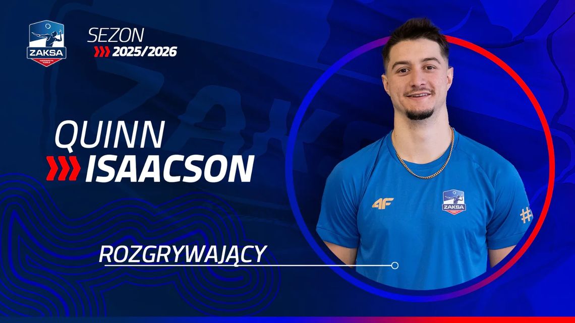 Quinn Isaacson nowym rozgrywającym ZAKSY Kędzierzyn-Koźle