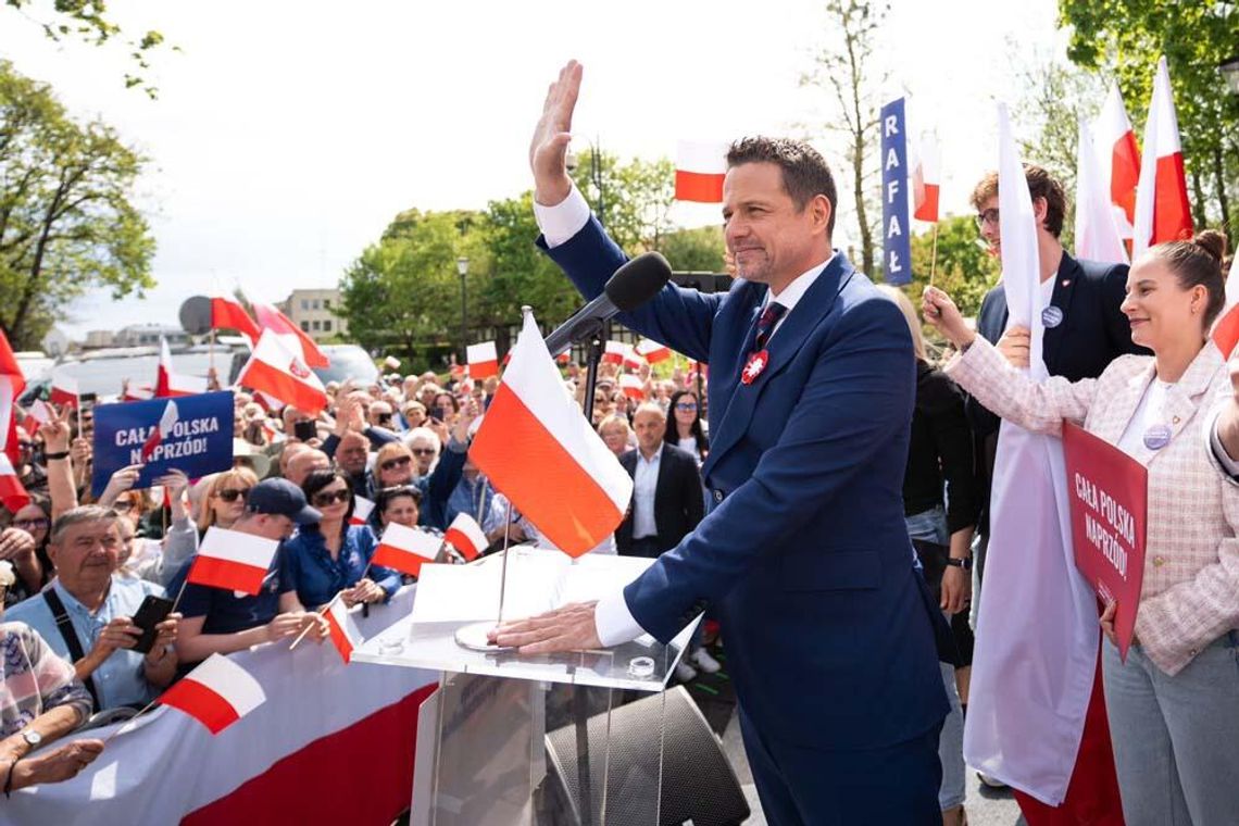 Rafał Trzaskowski przyjedzie do Kędzierzyna-Koźla dzień wcześniej. Wiec wyborczy w Parku Pojednania