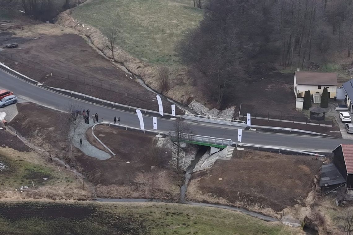 Remont mostu w Dzielawach oficjalnie zakończony. Inwestycja pochłonęła blisko 8 milionów złotych
