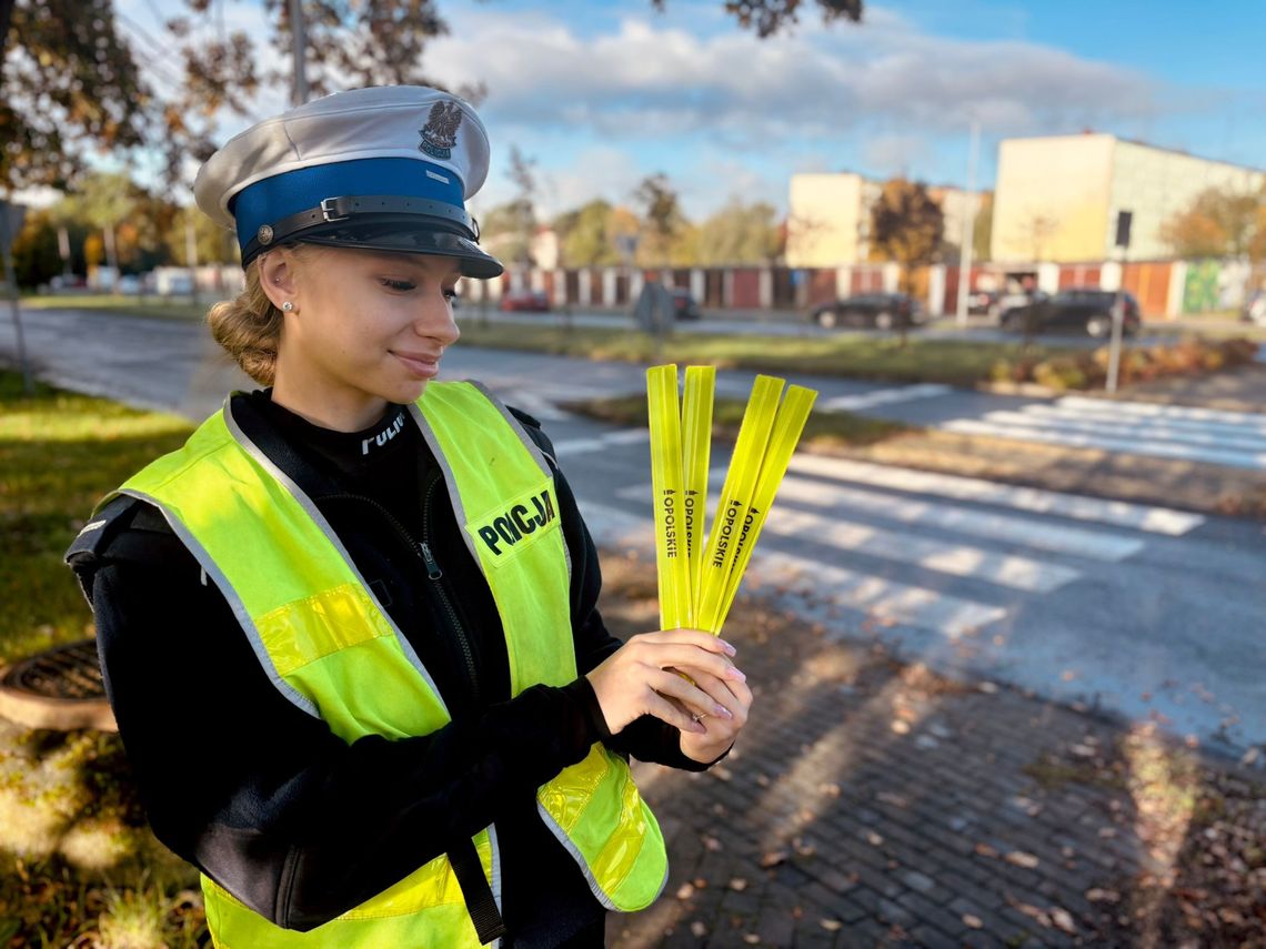 Ruszyła akcja „Noś odblaski - świeć przykładem”. Policja apeluje o widoczność na drodze Ruszyła akcja „Noś odblaski - świeć przykładem”. Policja apeluje o widoczność na drodze
