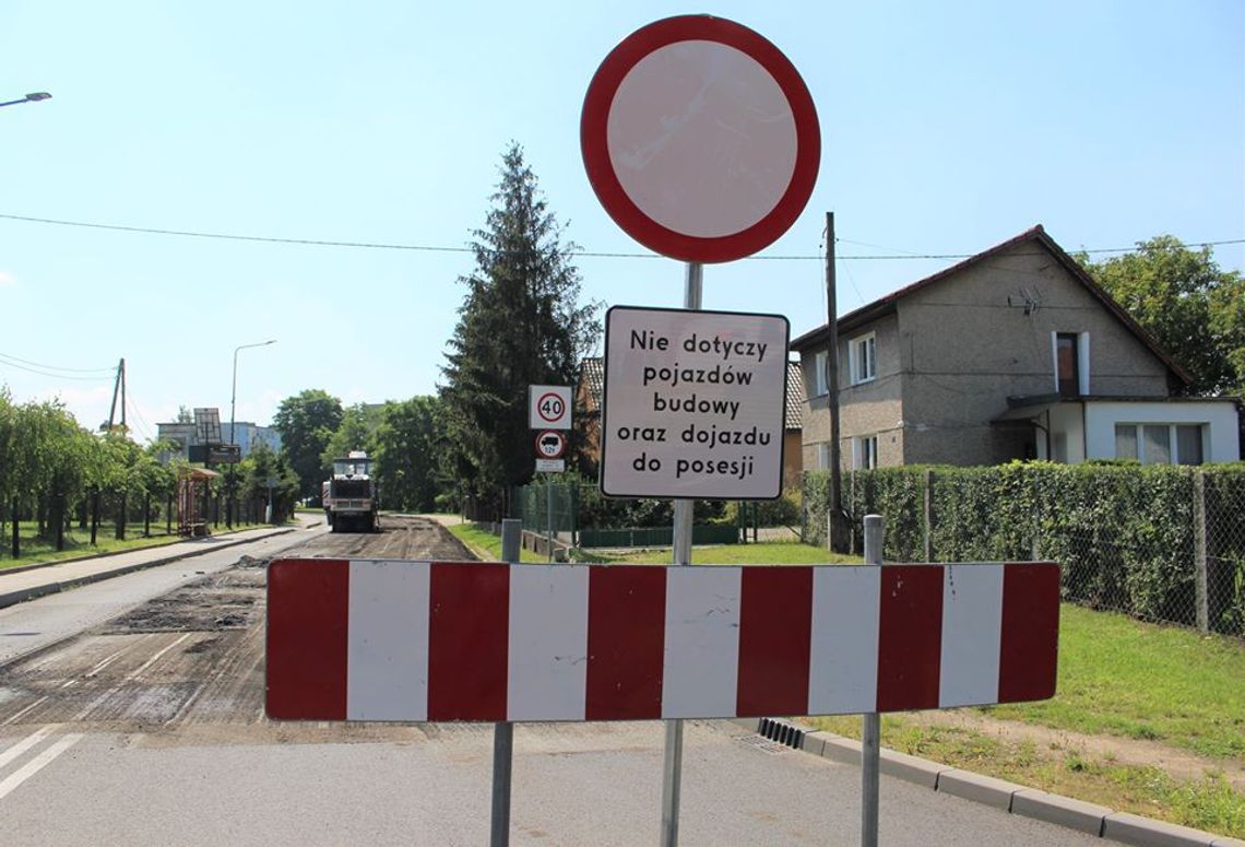 Ruszyły roboty na ulicy Tuwima. Obowiązują objazdy. Zmiany w kursowaniu autobusów