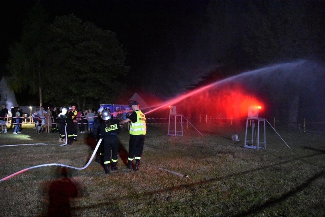 Rywalizowali po zmroku. Za nami III edycja Nocnych Zawodów Pożarniczych w Trawnikach