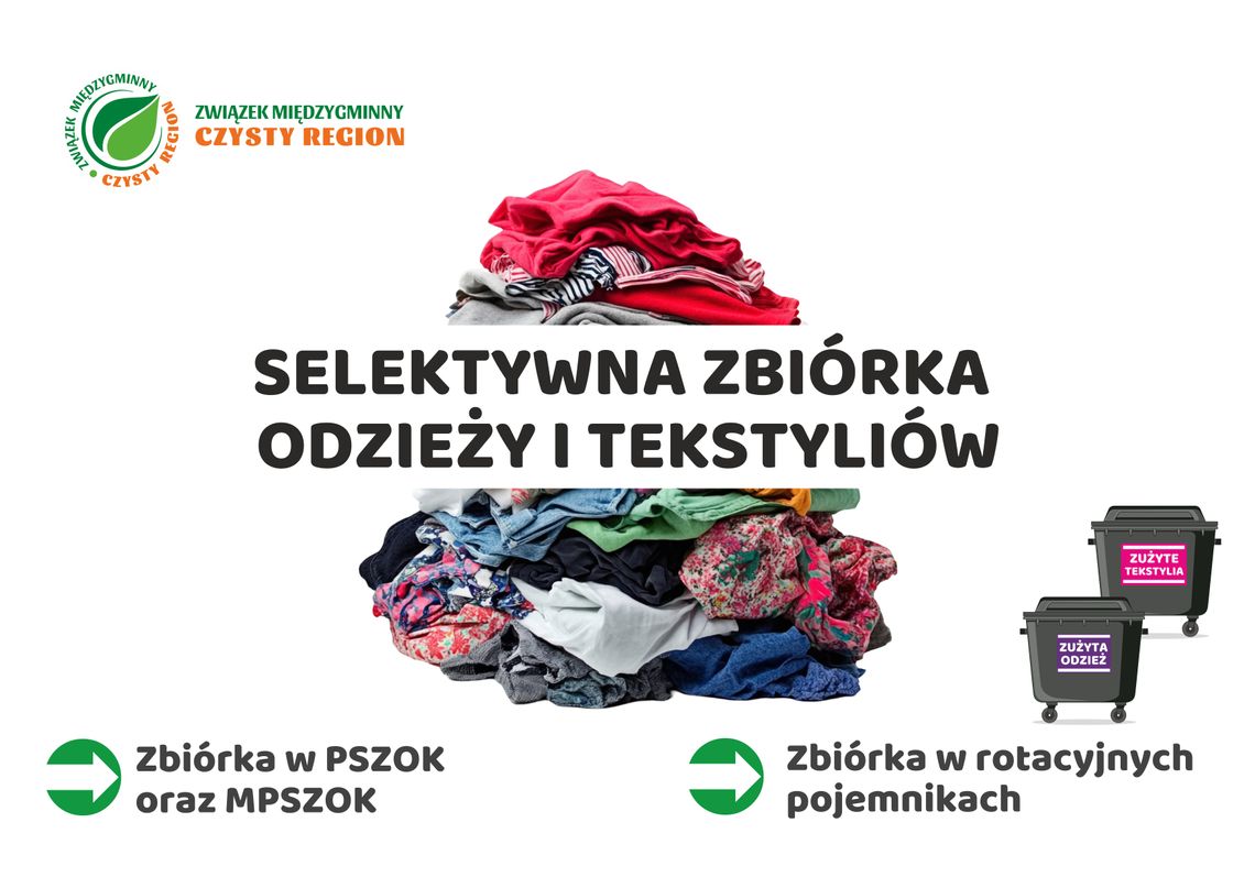 Segregacja odzieży i tekstyliów. Wszystko co warto wiedzieć o nowym obowiązku
