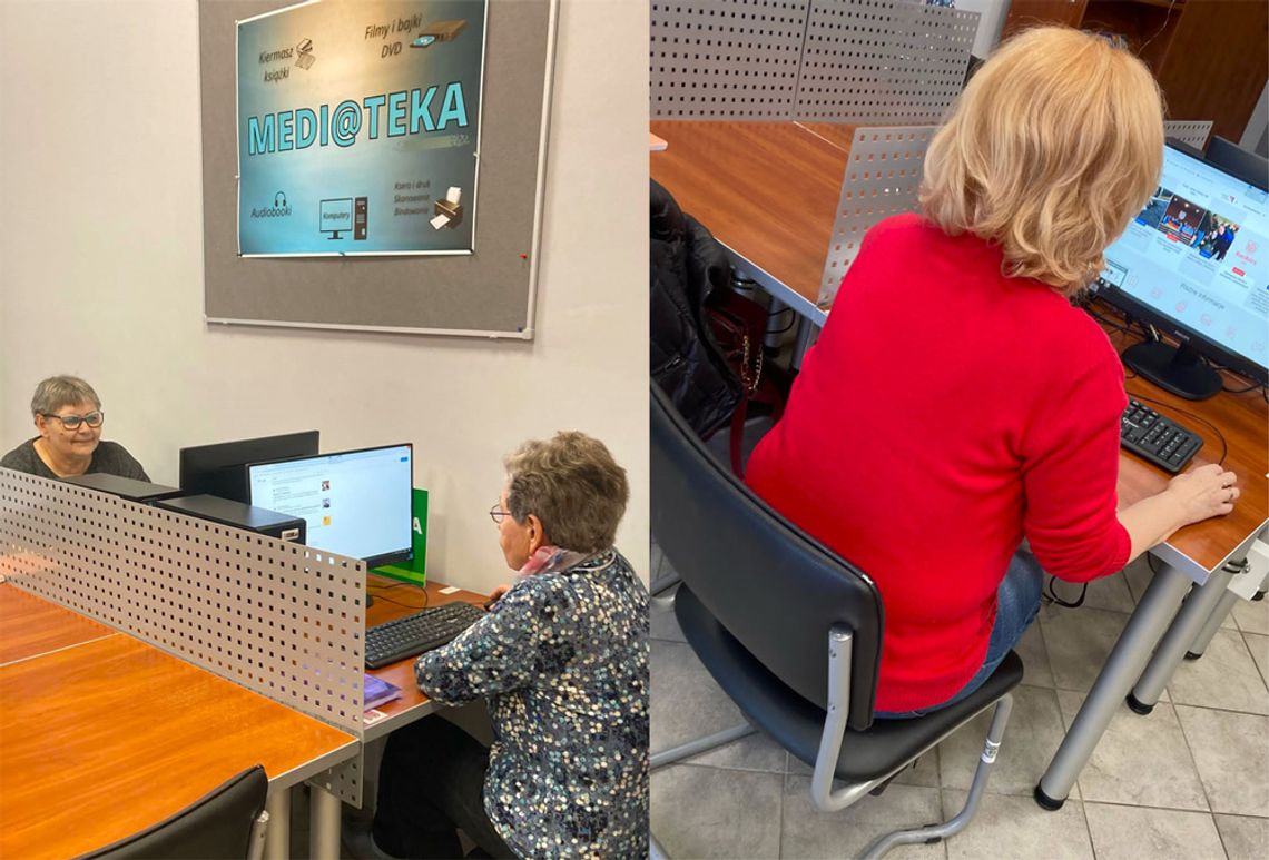 Seniorzy z Kędzierzyna-Koźla uczyli się obsługi komputera i bezpiecznego poruszania się w internecie