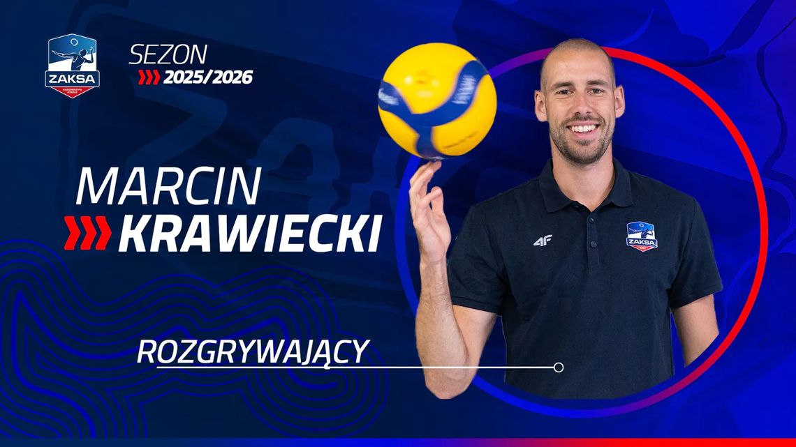 Siatkarskie marzenia spełniają się w Kędzierzynie. Marcin Krawiecki zagra w ZAKSIE
