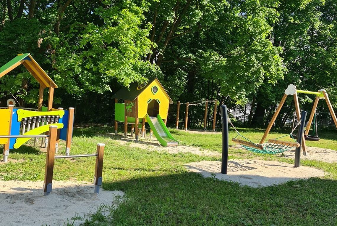 Specjalny Punkt Przedszkolny "Uśmiech dziecka" w Kędzierzynie-Koźlu ma nowy plac zabaw