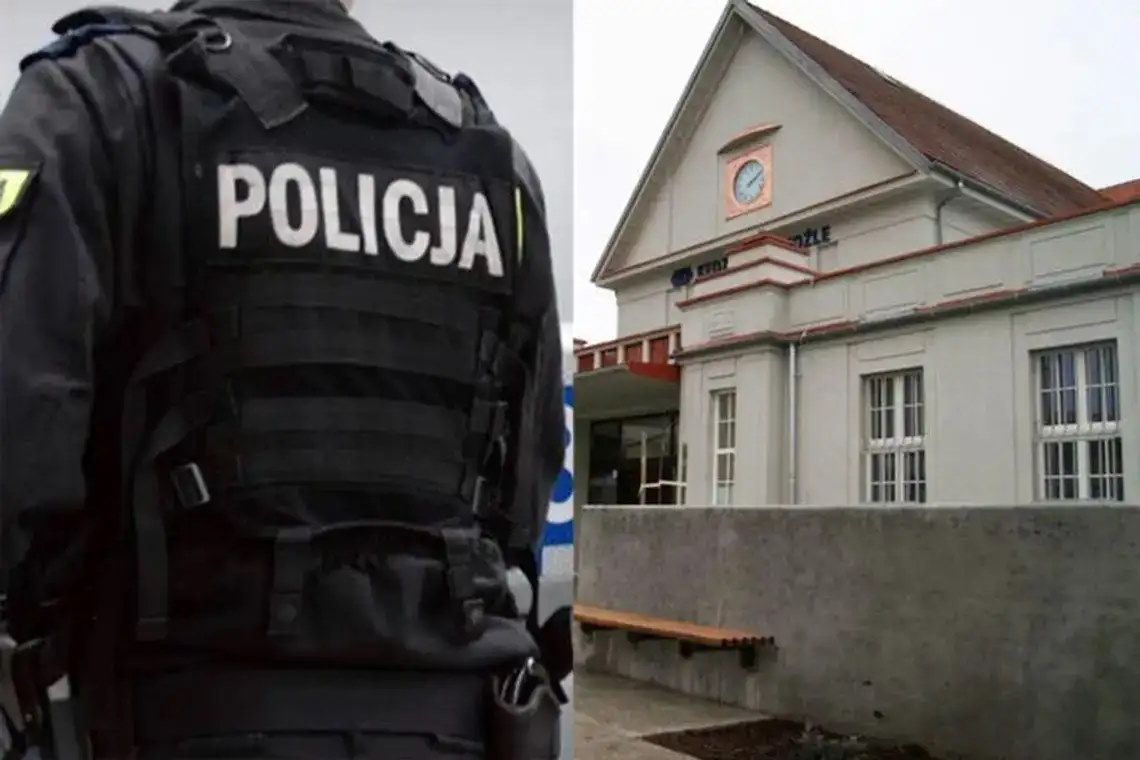 Stał na peronie z pistoletem za paskiem. Akcja policji i SOK na dworcu w Kędzierzynie-Koźlu Stał na peronie z pistoletem za paskiem. Akcja policji i SOK na dworcu w Kędzierzynie-Koźlu