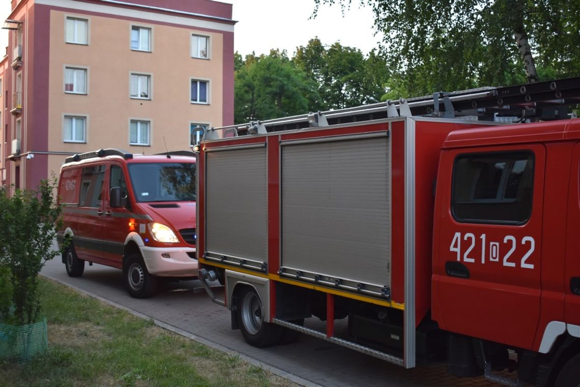 Strażacy i pogotowie gazowe interweniowali w Śródmieściu. W mieszkaniu zadziałała czujka czadu