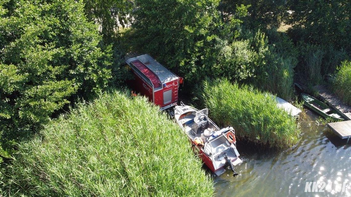 Strażacy nurkowie szkolą się na Dębowej