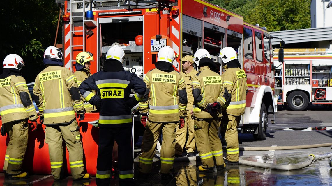 Strażacy OSP doskonalą swoje umiejętności. Zakończono szkolenie kierowców-konserwatorów