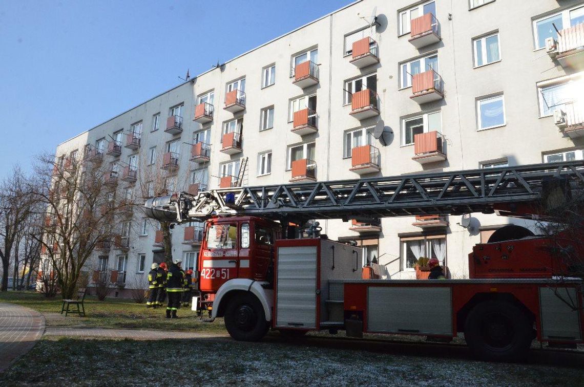 Strażacy weszli do mieszkania w Śródmieściu. W środku znaleźli ciało