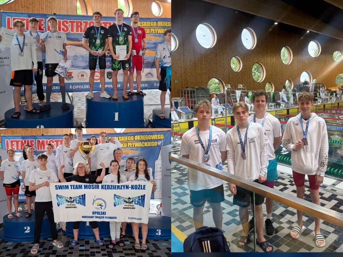 Swim Team MOSiR najlepszą drużyną Opolszczyzny! Wielki sukces na koncie naszych pływaków