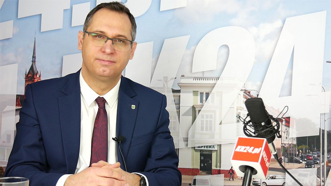 Sytuacja w szpitalu oraz planowane inwestycje. Starosta Paweł Masełko gościem programu Studio KK24.pl