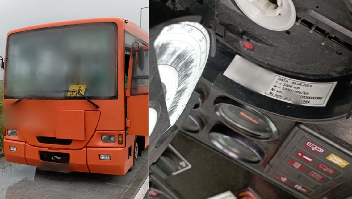 Szereg nieprawidłowości w autobusie, którym miały jechać dzieci. Dalszą jazdę przerwali inspektorzy