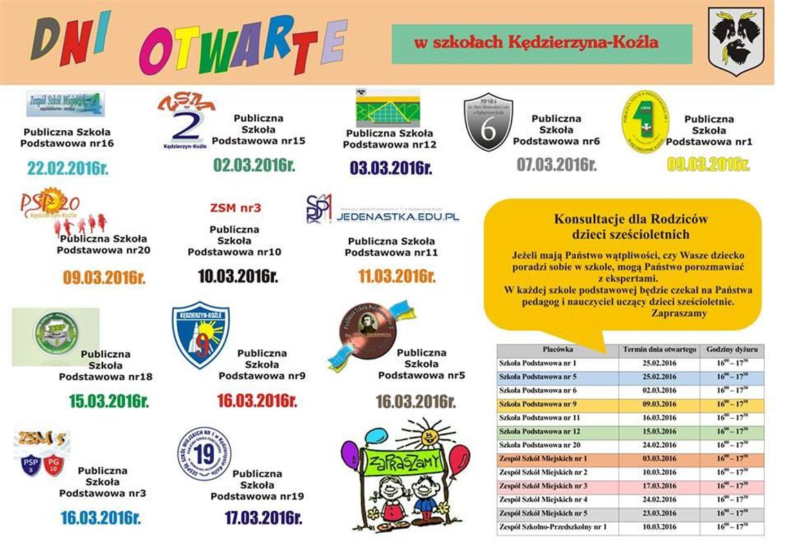 Szkoły podstawowe w Kędzierzynie-Koźlu otwierają drzwi dla rodziców sześciolatków