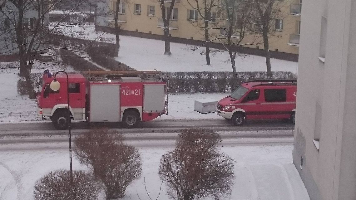 Tlenek węgla w mieszkaniu na Blachowni. Na szczęście zadziałały czujki