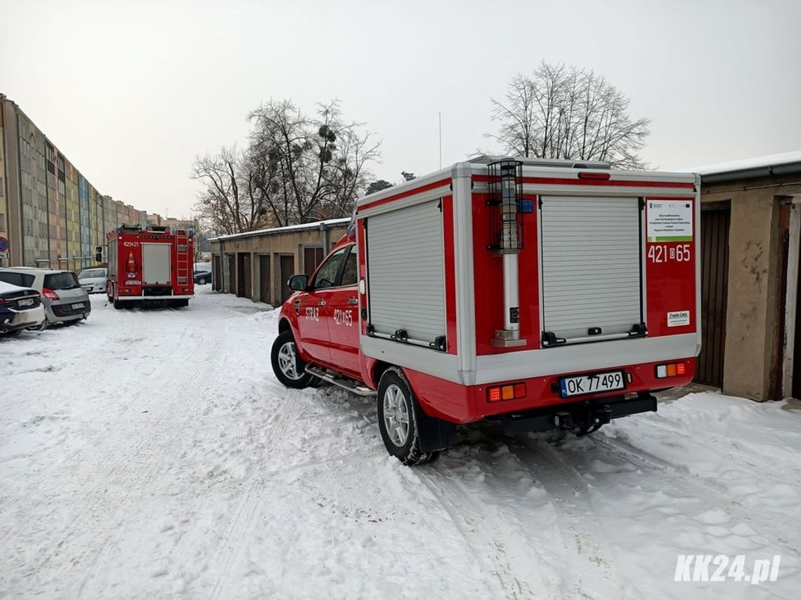 Trujący tlenek węgla w kolejnym mieszkaniu. Podczas kąpieli kobieta źle się poczuła