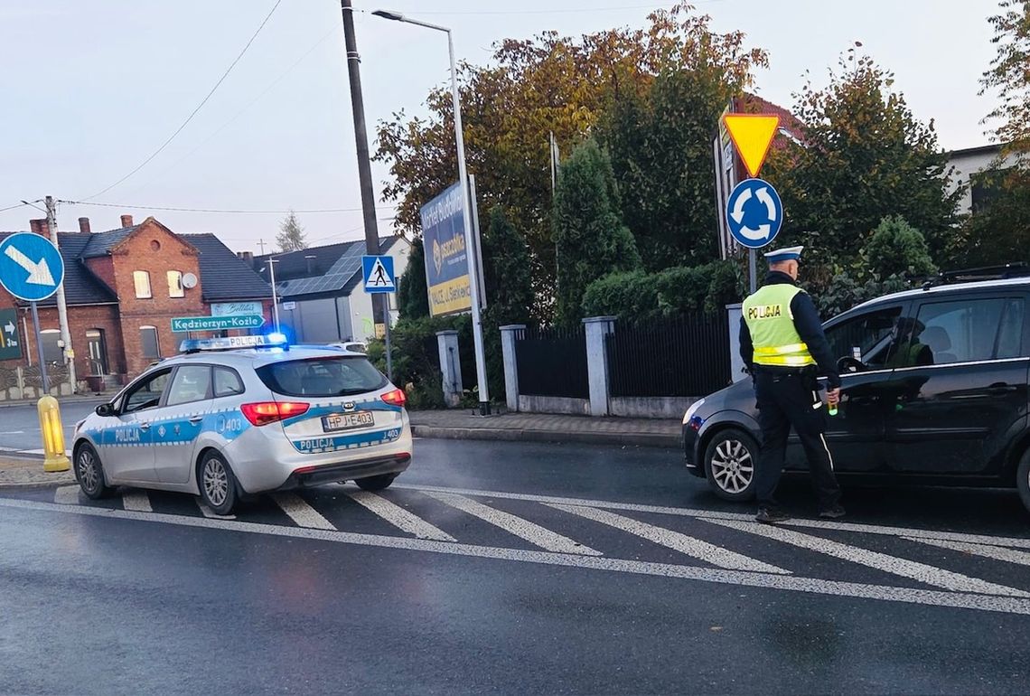 Trzeźwy poranek w Większycach. Pięciu kierowców wpadło na podwójnym gazie Trzeźwy poranek w Większycach. Pięciu kierowców wpadło na podwójnym gazie