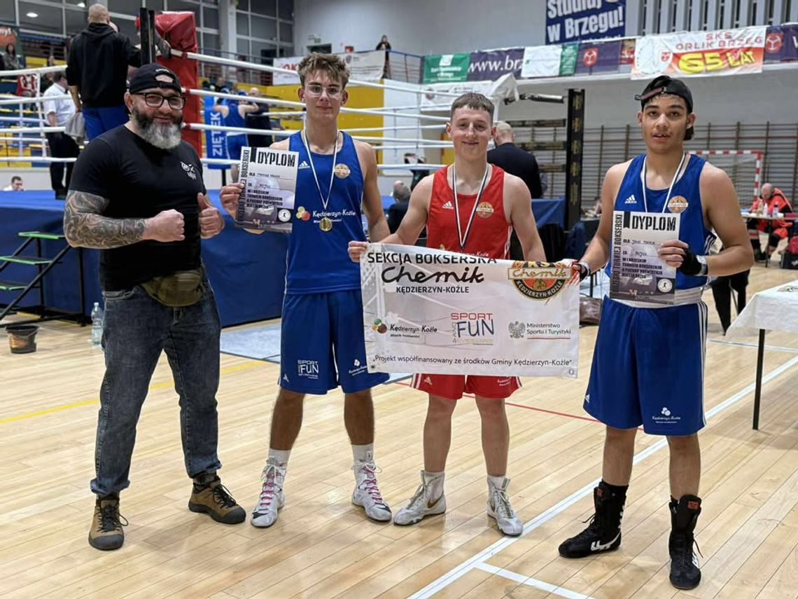 Trzy zwycięstwa pięściarzy "Chemika" na Międzynarodowym Turnieju Bokserskim o Puchar Burmistrza Miasta Brzeg