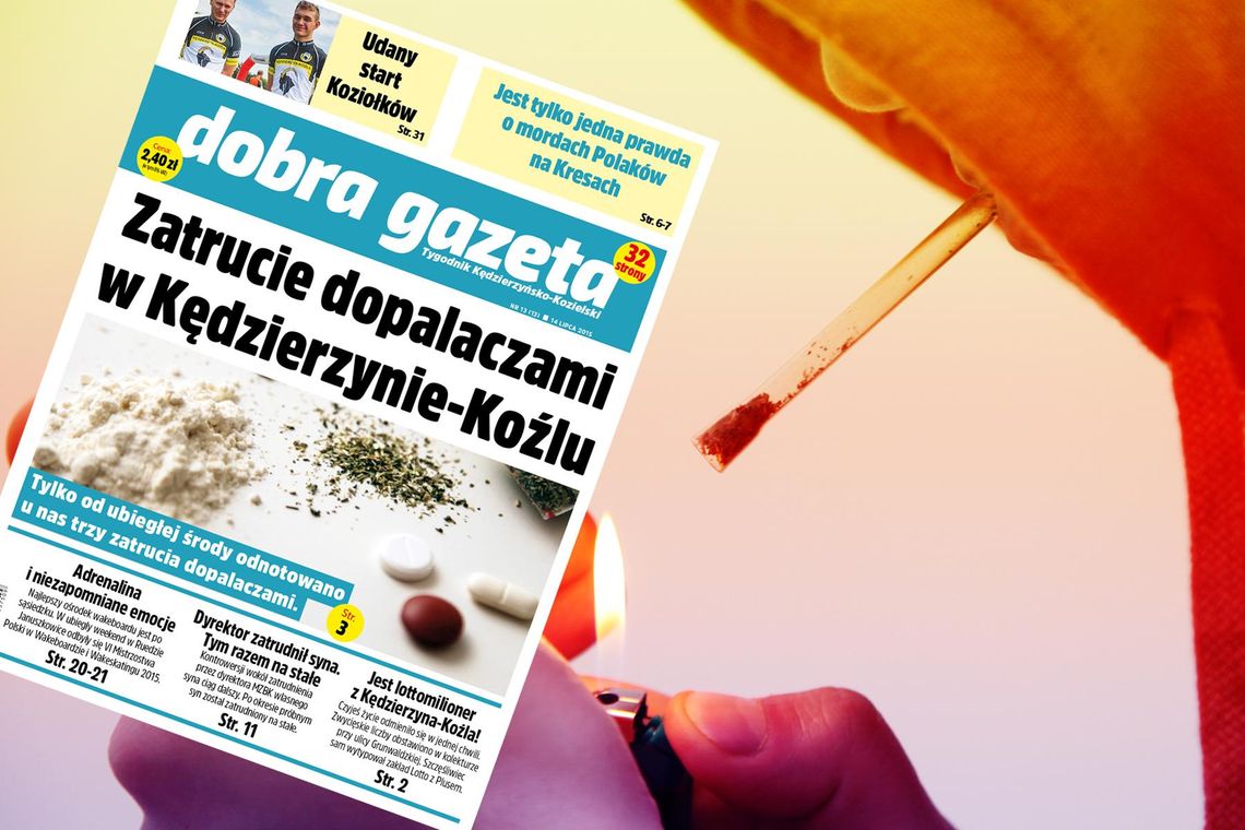 Tygodnik Dobra Gazeta: Trzy przypadki zatrucia dopalaczami w Kędzierzynie-Koźlu