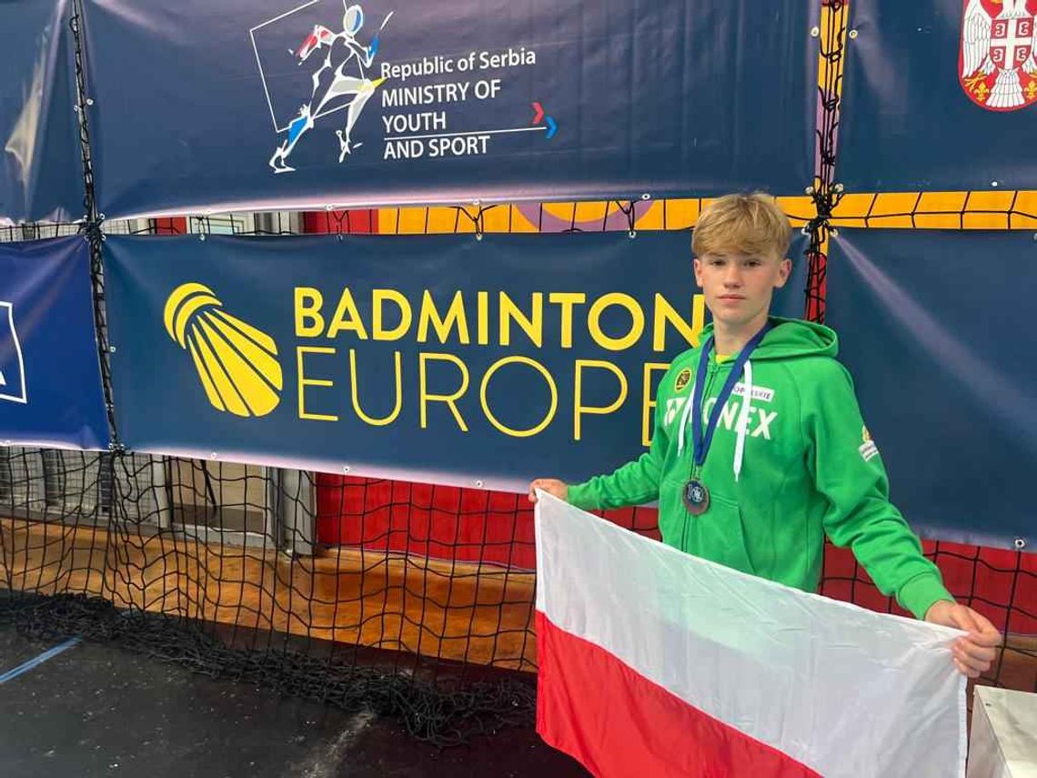 Tymoteusz Cybulski medalistą Międzynarodowych Mistrzostw Serbii w badmintonie