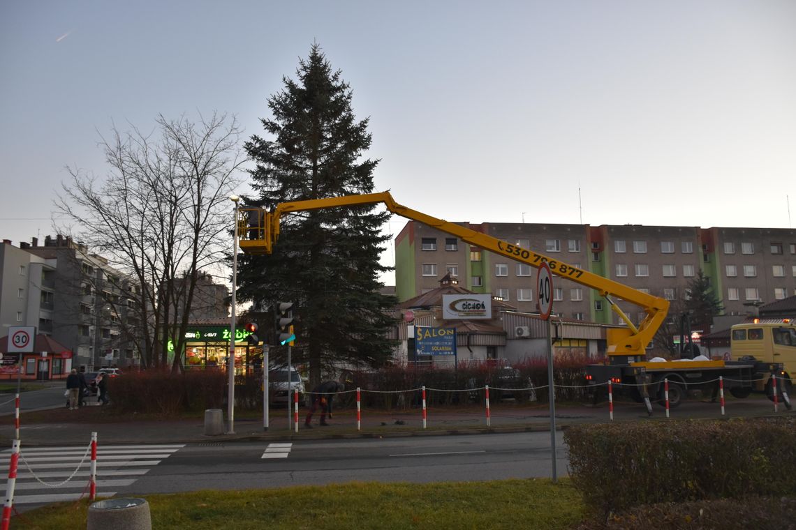 Tysiące lampek rozbłysną na prawdziwej choince. Będzie też świąteczne spotkanie z Radą Osiedla Piastów-Powstańców Śląskich