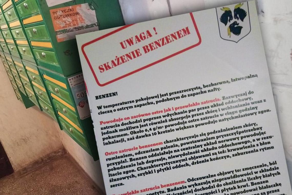 Ulotki ostrzegające przed skażeniem w Kędzierzynie-Koźlu. Jest reakcja urzędu miasta