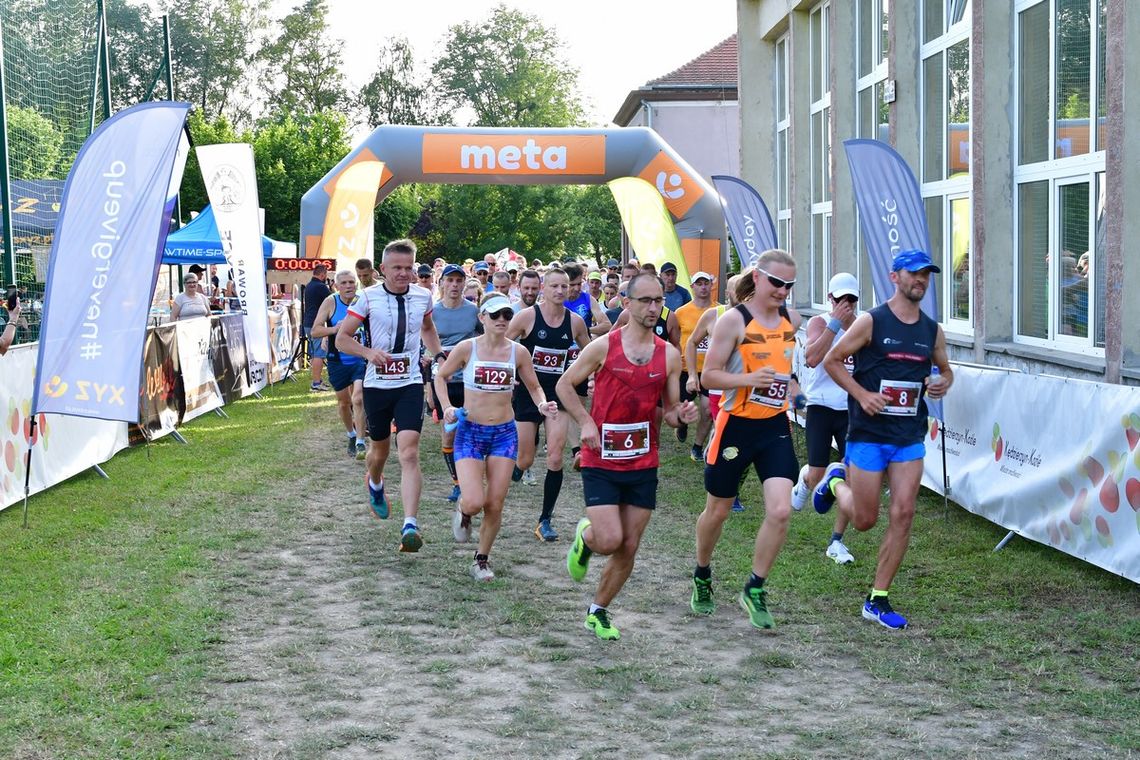 Upał im nie straszny. W lesie w Azotach odbył się bieg "Gruba Dycha". FOTOREPORTAŻ