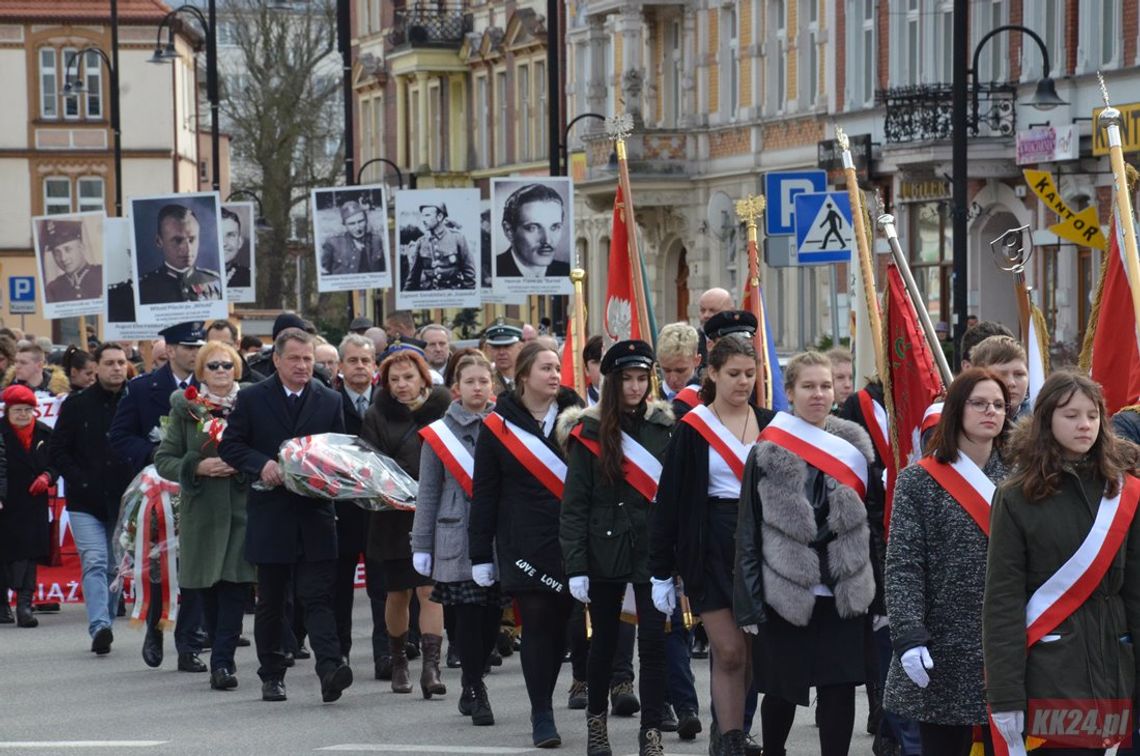 Uroczystości Narodowego Dnia Pamięci Żołnierzy Wyklętych w Kędzierzynie-Koźlu. FOTOREPORTAŻ