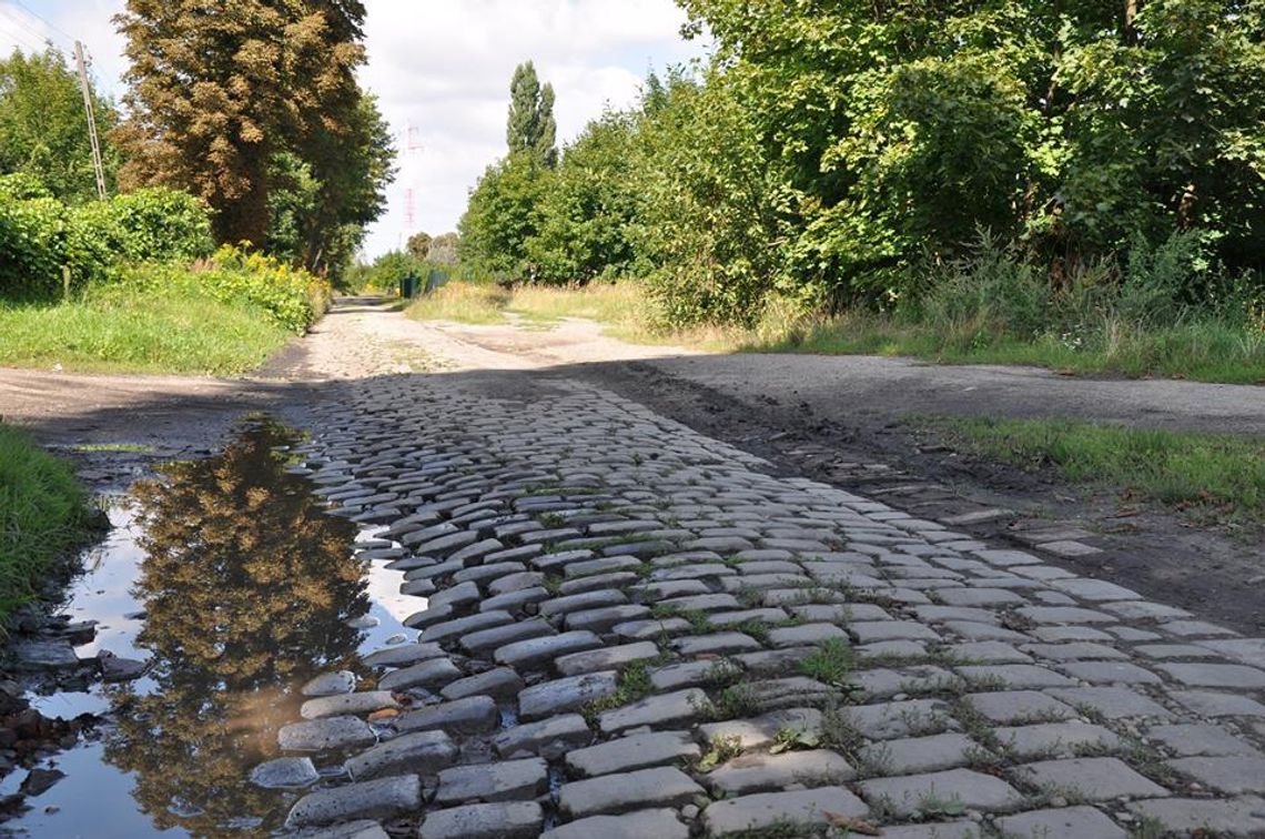 Urząd miasta remontuje ulicę Chełmońskiego. Można kupić stary bruk granitowy