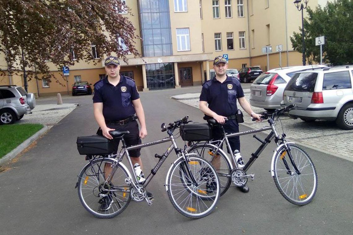 W Kędzierzynie-Koźlu ruszyły rowerowe patrole straży miejskiej