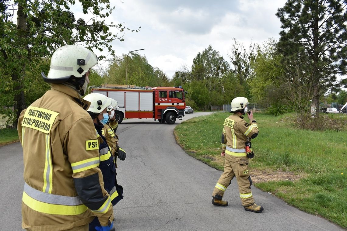 W Kłodnicy miał lądować śmigłowiec, ale zawrócił. Pierwsi pomogli strażacy