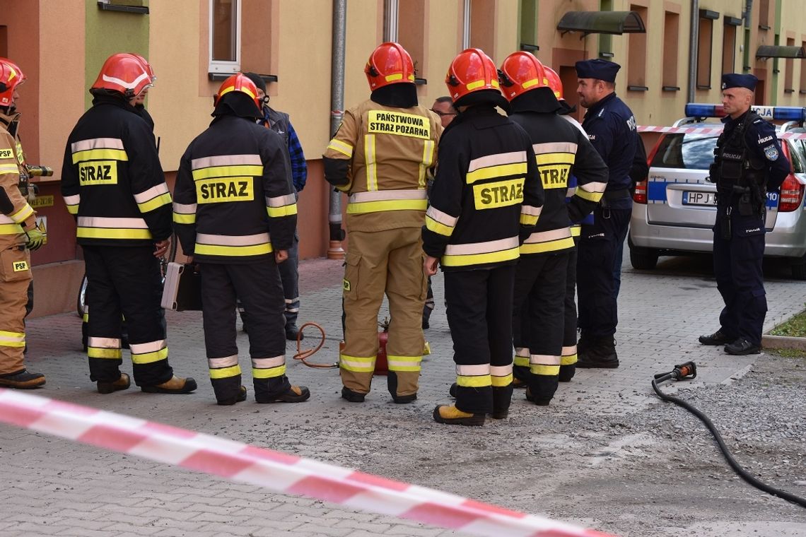 W mieszkaniu rozszczelniła się butla z gazem. Interweniowali strażacy