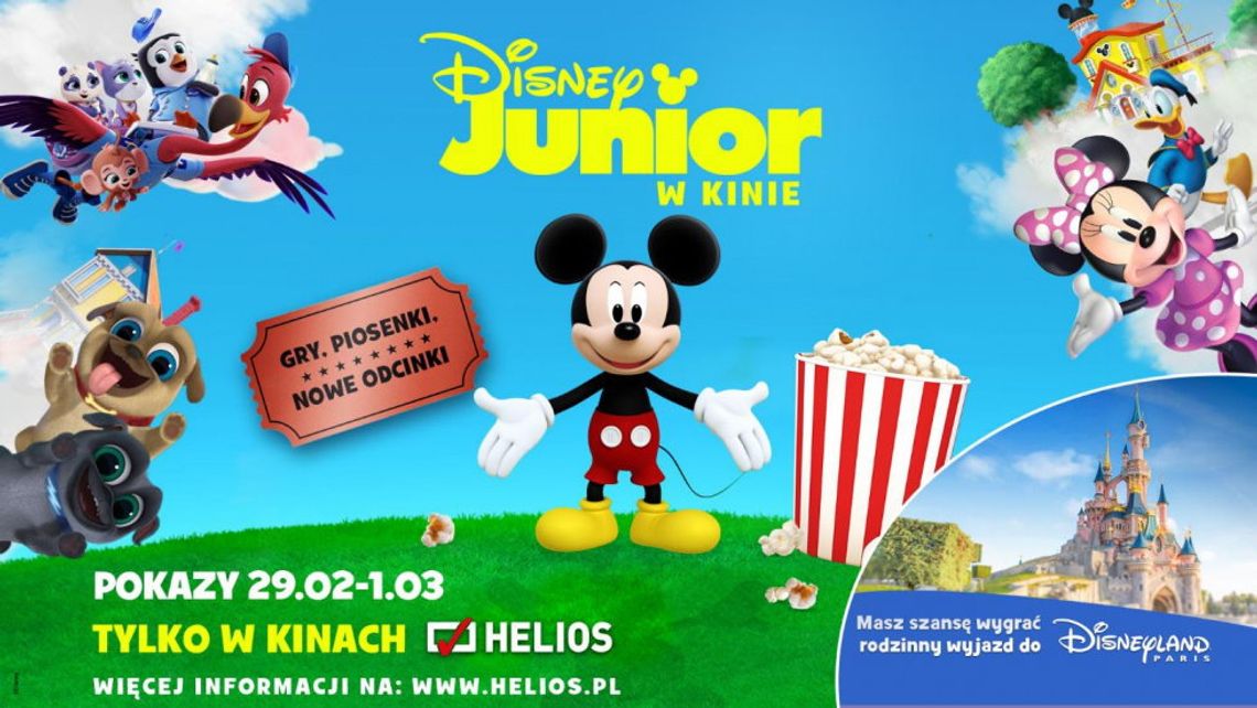 W ten weekend seanse Disney Junior w Kinie na ekranie kędzierzyńskiego Heliosa